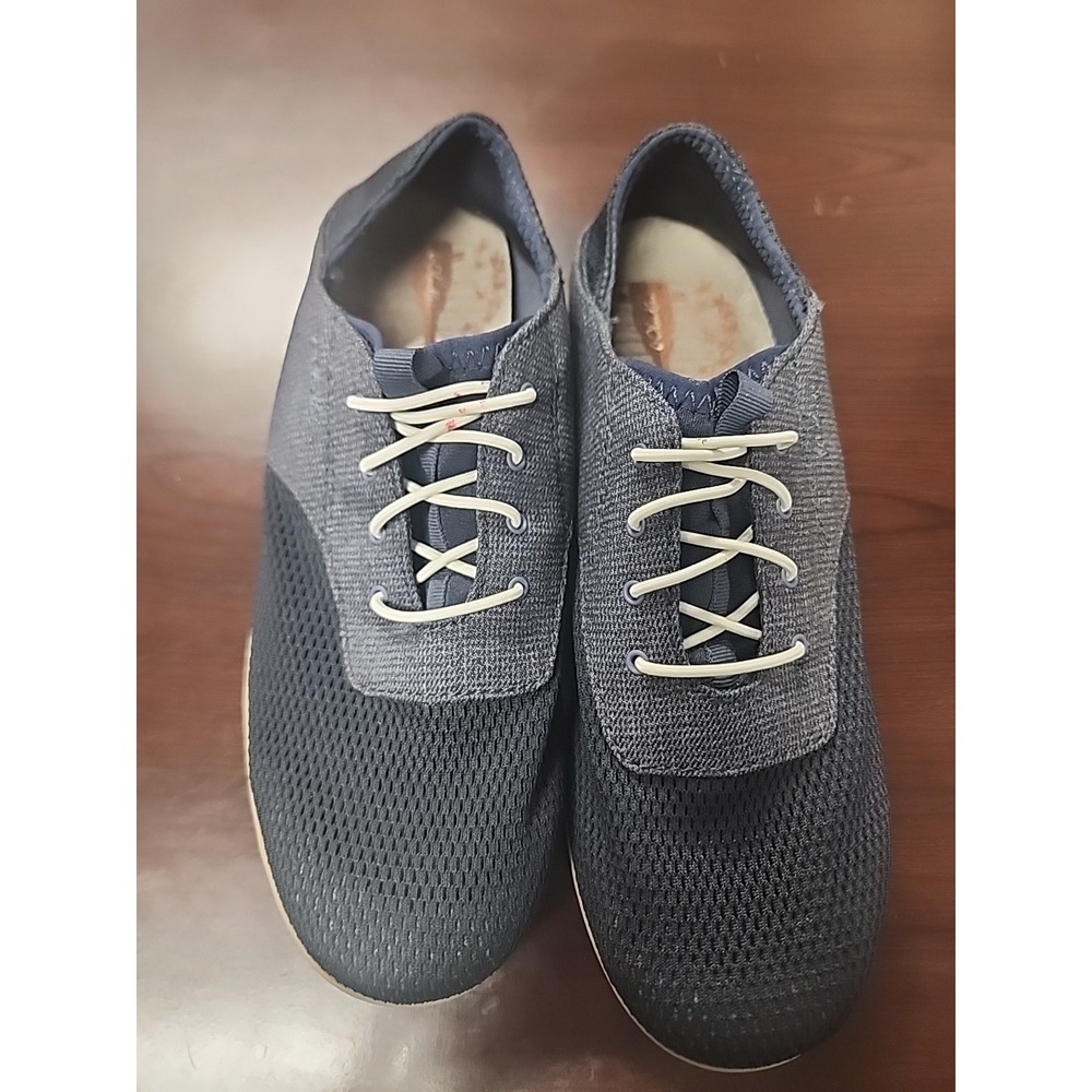 Olukai women's Waialua lace 20364-DEDE drop-in-heel casual sneakers size 8